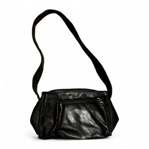Danier Genuine Leather Shoulder Bag – VGUC – Practical & Stylish